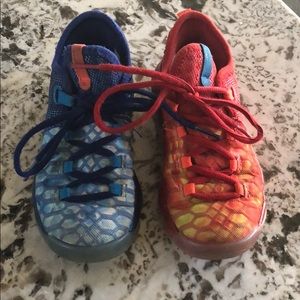 KD size 11 Fire and Ice shoes